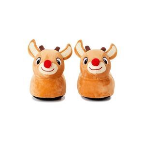 Rudolph baby slippers || size 2, 4, 5, 7